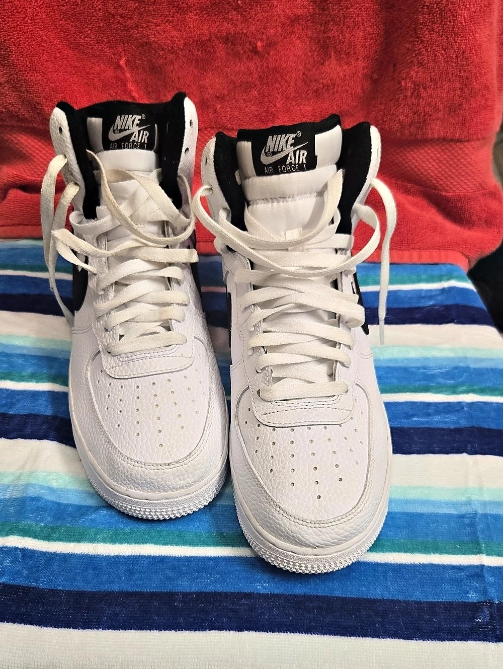 Nike Air Force 1 High '07 White Black Sneakers
